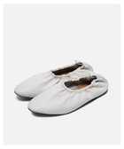 【カシヤマ/KASHIYAMA】のソフトギャザーフラットシューズ 人気、トレンドファッション・服の通販 founy(ファニー) ファッション Fashion レディースファッション Fashion for Women シューズ Shoes, Footwear バランス Balance, Style Balance フォルム Silhouette, Form フラット Flat, Flat Shoes リアル Real, Realistic 夏 Summer S/S・春夏 SS, Spring/Summer, Warm Season A/W・秋冬 Autumn/Winter thumbnail ホワイト|ID: prp329100004676896 ipo3291000000033791156