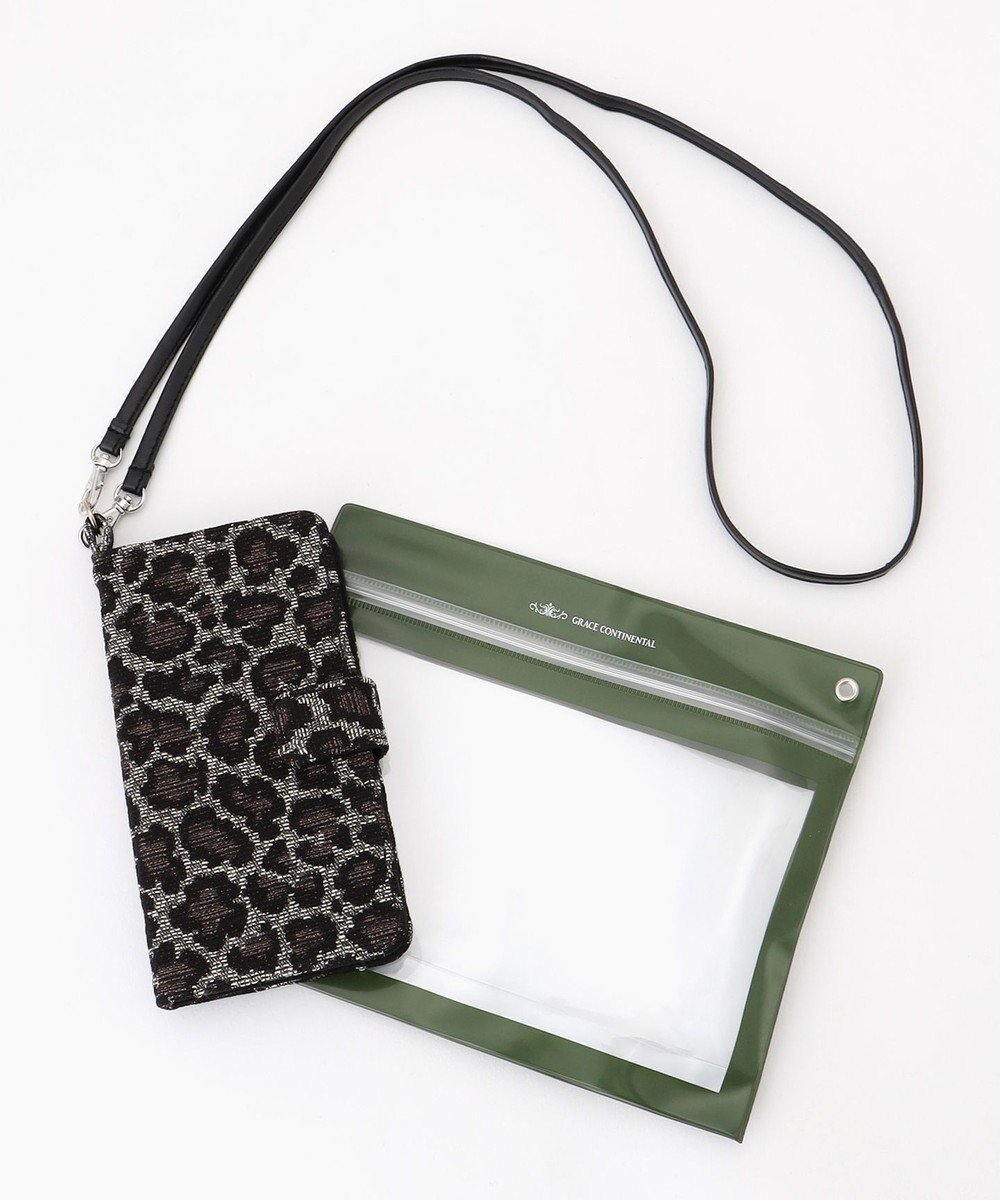 【グレース コンチネンタル/GRACE CONTINENTAL】のFabricスマホケース インテリア・キッズ・メンズ・レディースファッション・服の通販 founy(ファニー) ファッション Fashion レディースファッション Fashion for Women スポーツウェア Functional & Stylish Sportswear スポーツ Sports, Activewear スマホケース Smartphone Case ポケット Pocket, Pocket Detail モバイル Mobile, Smartphone ラップ Wrap, Wrap Design 手帳 Planner, Notebook ダークブラウン|ID: prp329100004676904 ipo3291000000034263739