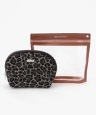 【グレース コンチネンタル/GRACE CONTINENTAL】のFabricシェルポーチ-AW ダークブラウン|ID: prp329100004676905 ipo3291000000033791193