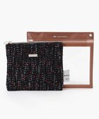 【グレース コンチネンタル/GRACE CONTINENTAL】のFabricフラットポーチ-AW グレー|ID: prp329100004676906 ipo3291000000033791200