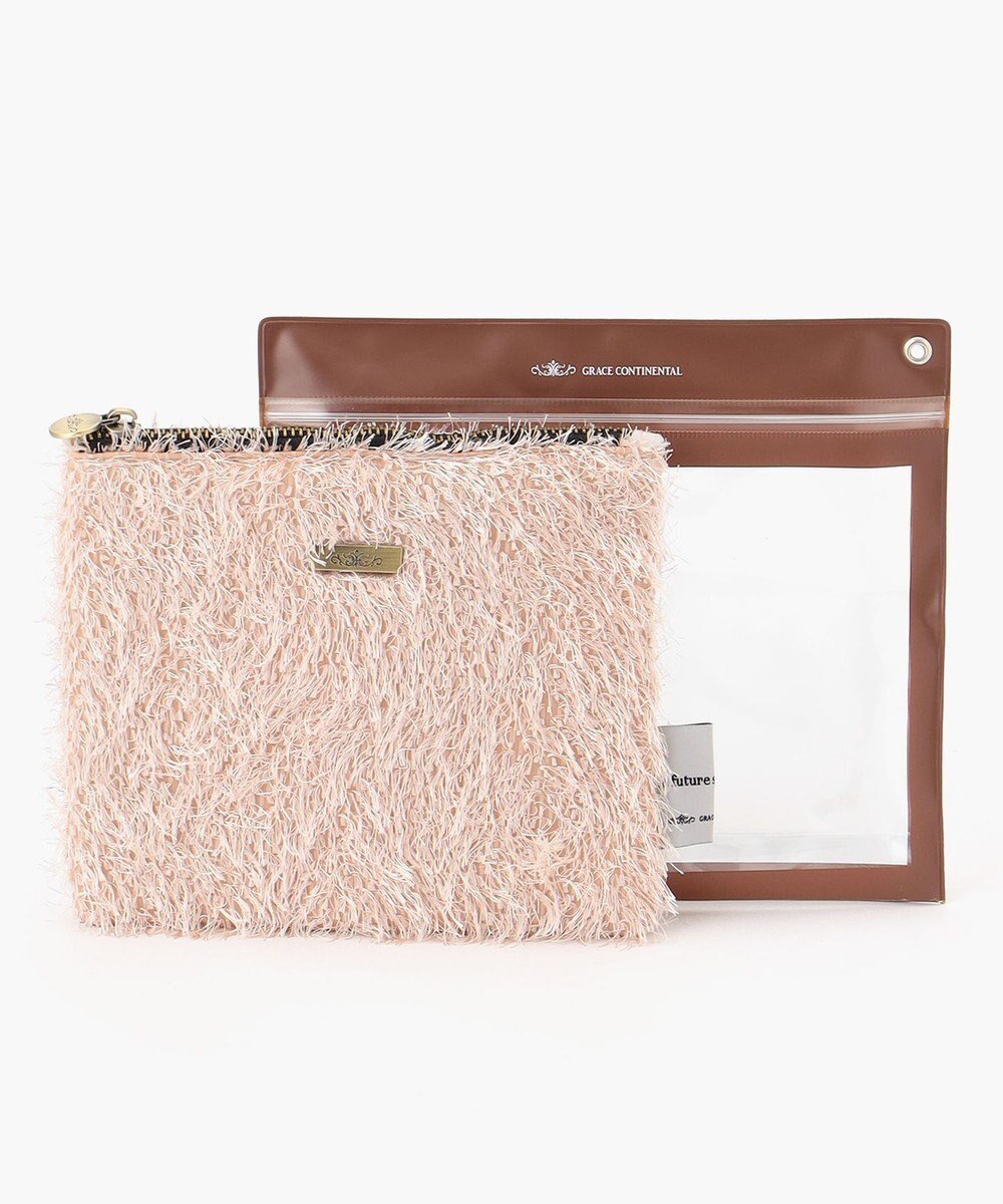 【グレース コンチネンタル/GRACE CONTINENTAL】のFabricフラットポーチ-AW 人気、トレンドファッション・服の通販 founy(ファニー) ファッション Fashion レディースファッション Fashion for Women ミニ財布・二つ折り財布 Wallets & Card Cases ポーチ&ミニバッグ Pouches & Mini Bags スマート Smart, Elegant フラット Flat, Flat Shoes ポーチ Pouch, Small Case 財布 Wallet, Purse other-1|ID: prp329100004676906 ipo3291000000034263764