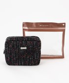 【グレース コンチネンタル/GRACE CONTINENTAL】のFabricスクエアポーチ-AW グレー|ID: prp329100004676907 ipo3291000000033791206