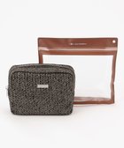 【グレース コンチネンタル/GRACE CONTINENTAL】のFabricスクエアポーチ-AW ゴールド|ID: prp329100004676907 ipo3291000000033791208