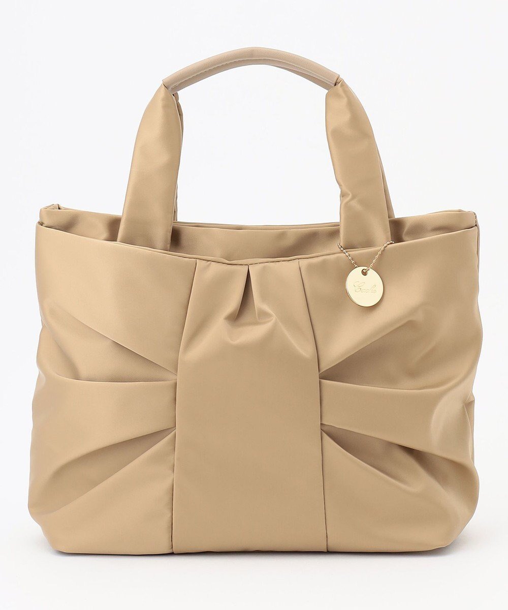 【アンビリオン/UNBILLION】のcachecache WEB限定リボン2wayトートバッグ インテリア・キッズ・メンズ・レディースファッション・服の通販 founy(ファニー) 　ファッション　Fashion　レディースファッション　Fashion for Women　バッグ　Bags　カラフル　Colorful Design　ショルダー　Shoulder, Shoulder Strap　ハンド　Hand, Handmade　ポケット　Pocket, Pocket Detail　ポーチ　Pouch, Small Case　ミックス　Mix, Mixed Style　モチーフ　Motif, Design Theme　リボン　Ribbon, Bow　財布　Wallet, Purse　ベージュ|ID: prp329100004676913 ipo3291000000034263851