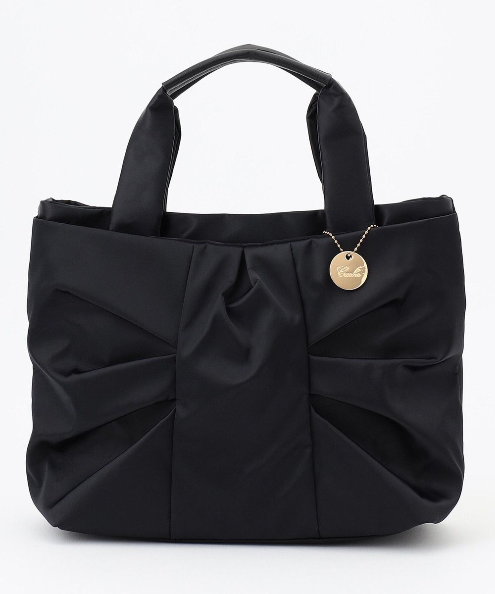 【アンビリオン/UNBILLION】のcachecache WEB限定リボン2wayトートバッグ インテリア・キッズ・メンズ・レディースファッション・服の通販 founy(ファニー) 　ファッション　Fashion　レディースファッション　Fashion for Women　バッグ　Bags　カラフル　Colorful Design　ショルダー　Shoulder, Shoulder Strap　ハンド　Hand, Handmade　ポケット　Pocket, Pocket Detail　ポーチ　Pouch, Small Case　ミックス　Mix, Mixed Style　モチーフ　Motif, Design Theme　リボン　Ribbon, Bow　財布　Wallet, Purse　ブラック|ID: prp329100004676913 ipo3291000000034263852