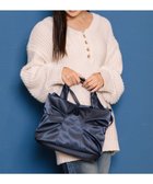 【アンビリオン/UNBILLION】のcachecache WEB限定リボン2wayトートバッグ ネイビー|ID: prp329100004676913 ipo3291000000034263855