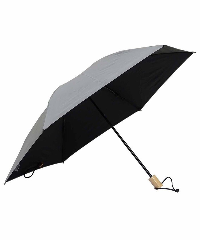 【プラスリング/+RING】のレディース向け プラスリング 晴雨兼用(折傘)GRY T834 インテリア・キッズ・メンズ・レディースファッション・服の通販 founy(ファニー) https://founy.com/ ファッション Fashion レディースファッション Fashion for Women レイングッズ・傘・晴雨兼用傘 Umbrellas & Rain Gear ラップ Wrap, Wrap Design 傘 Umbrella, Parasol 夏 Summer 無地 Plain, Solid Color |ID: prp329100004676923 ipo3291000000034179298