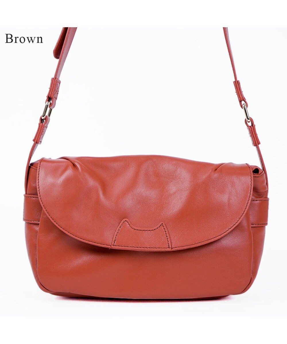 【ツモリチサト キャリー/tsumori chisato CARRY】のネコガオバッグ ショルダーバッグ インテリア・キッズ・メンズ・レディースファッション・服の通販 founy(ファニー) 　ファッション　Fashion　レディースファッション　Fashion for Women　バッグ　Bags　シンプル　Simple, Minimal　ネコ　Cat, Feline Motif　フラップ　Flap, Flap Pocket　軽量　Lightweight, Ultra Light　キャメル|ID: prp329100004676938 ipo3291000000034265731