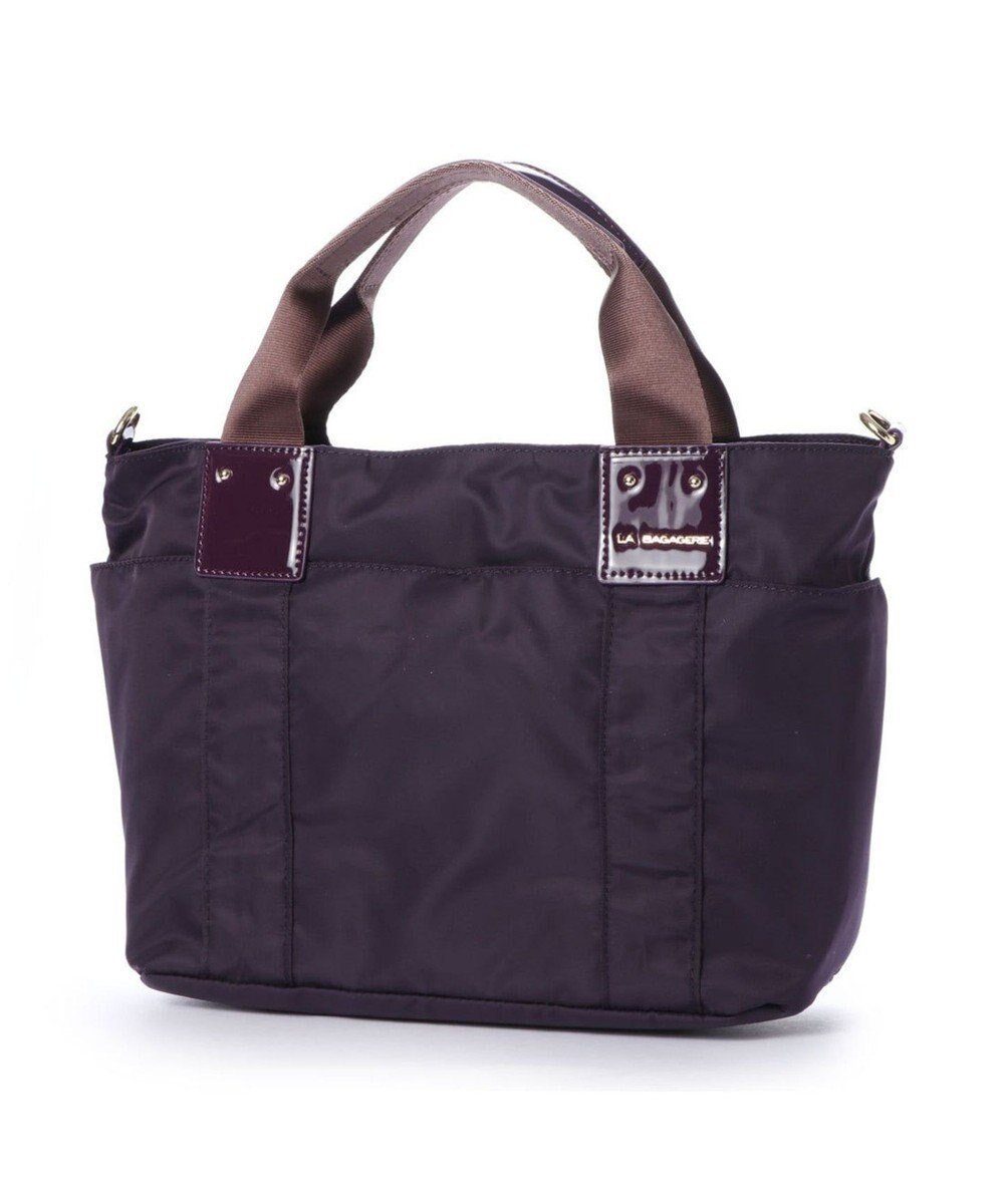 【ラ バガジェリー/LA BAGAGERIE】の2WAYナイロントート インテリア・キッズ・メンズ・レディースファッション・服の通販 founy(ファニー) ファッション Fashion レディースファッション Fashion for Women バッグ Bags シンプル Simple, Minimal ポケット Pocket, Pocket Detail エレガント 上品 Elegant 軽量 Lightweight, Ultra Light パープル|ID: prp329100004676951 ipo3291000000034232674