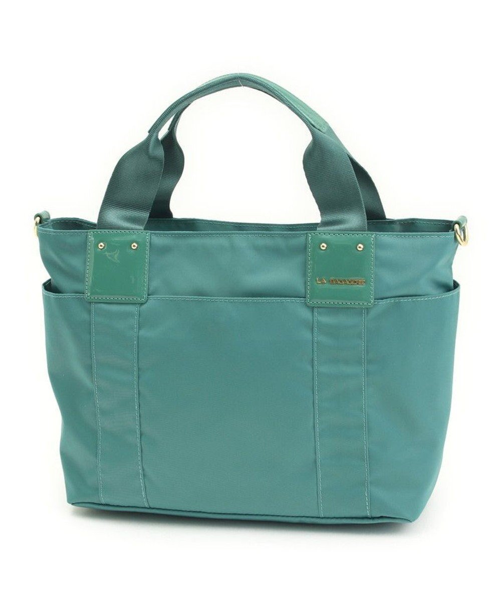 【ラ バガジェリー/LA BAGAGERIE】の2WAYナイロントート インテリア・キッズ・メンズ・レディースファッション・服の通販 founy(ファニー) ファッション Fashion レディースファッション Fashion for Women バッグ Bags シンプル Simple, Minimal ポケット Pocket, Pocket Detail エレガント 上品 Elegant 軽量 Lightweight, Ultra Light グリーン|ID: prp329100004676951 ipo3291000000034232676