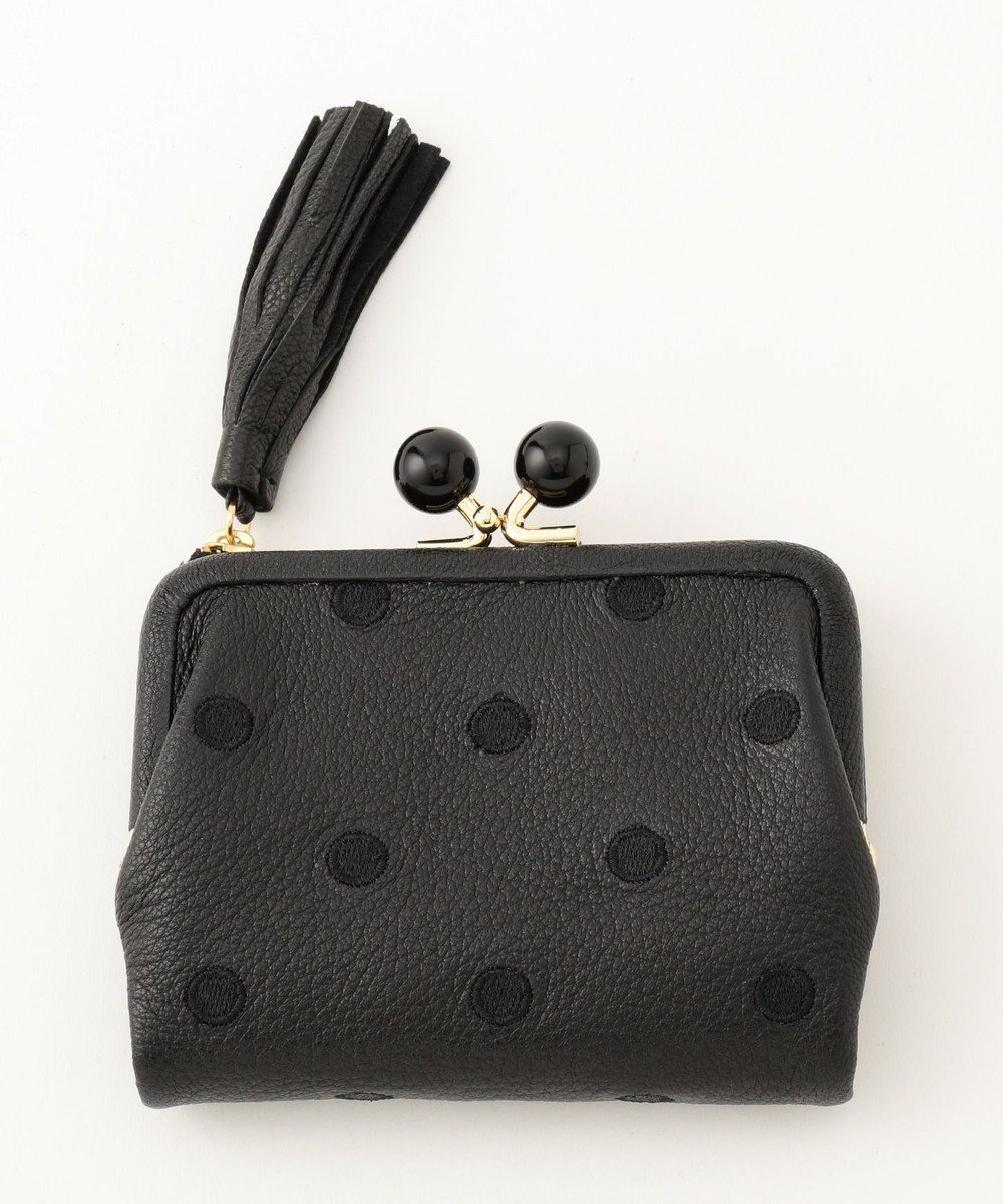 【アンビリオン/UNBILLION】の【テレビ ドラマ着用アイテム】perche アクリル玉がま口2つ折り財布 インテリア・キッズ・メンズ・レディースファッション・服の通販 founy(ファニー) ファッション Fashion レディースファッション Fashion for Women ミニ財布・二つ折り財布 Wallets & Card Cases アクリル Acrylic Material ポケット Pocket, Pocket Detail 財布 Wallet, Purse ブラックドット|ID: prp329100004676954 ipo3291000000034270310