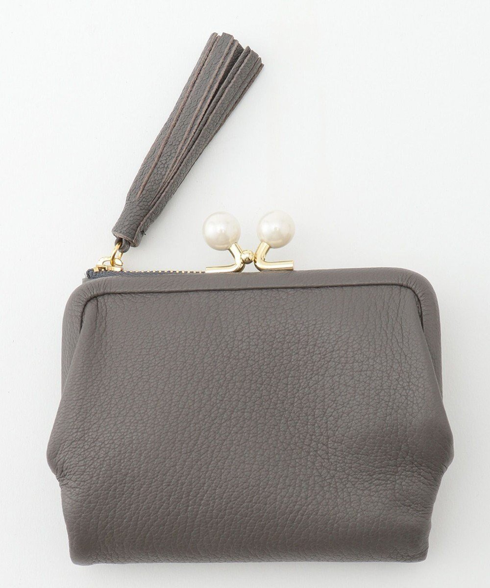 【アンビリオン/UNBILLION】の【テレビ ドラマ着用アイテム】perche アクリル玉がま口2つ折り財布 インテリア・キッズ・メンズ・レディースファッション・服の通販 founy(ファニー) ファッション Fashion レディースファッション Fashion for Women ミニ財布・二つ折り財布 Wallets & Card Cases アクリル Acrylic Material ポケット Pocket, Pocket Detail 財布 Wallet, Purse グレー|ID: prp329100004676954 ipo3291000000034270313