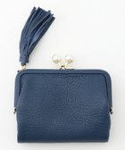 【アンビリオン/UNBILLION】の【テレビ ドラマ着用アイテム】perche アクリル玉がま口2つ折り財布 ネイビー|ID: prp329100004676954 ipo3291000000034270316