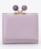 【アンビリオン/UNBILLION】のperche ジェムストーンがま口3つ折り財布 ラベンダー|ID: prp329100004676955 ipo3291000000034265828