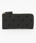 【アンビリオン/UNBILLION】のperche 牛革ドット刺繍L字パームフィット長財布 ブラック|ID: prp329100004676956 ipo3291000000034265857