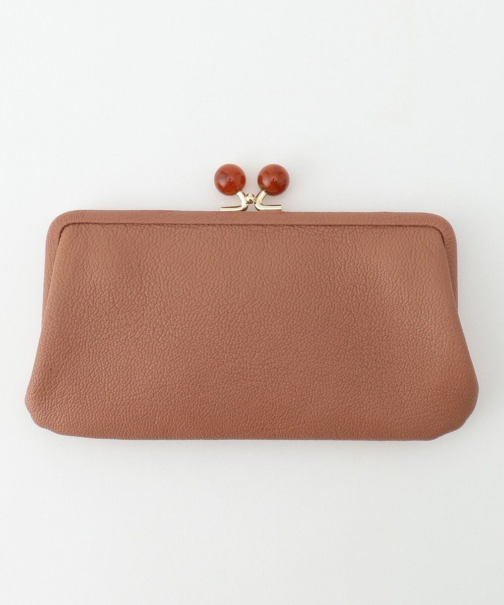 【アンビリオン/UNBILLION】のperche アクリル玉がま口長財布 インテリア・キッズ・メンズ・レディースファッション・服の通販 founy(ファニー) ファッション Fashion レディースファッション Fashion for Women ミニ財布・二つ折り財布 Wallets & Card Cases アクリル Acrylic Material 財布 Wallet, Purse ピンクブラウン|ID: prp329100004676957 ipo3291000000034190225
