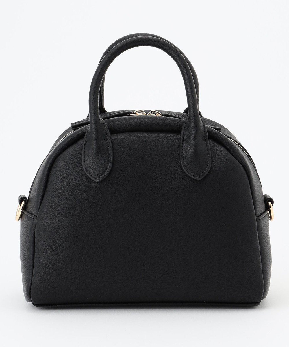 【アンビリオン/UNBILLION】のcachecache / WEB限定2wayラウンドミニボストンバッグ インテリア・キッズ・メンズ・レディースファッション・服の通販 founy(ファニー) 　ファッション　Fashion　レディースファッション　Fashion for Women　バッグ　Bags　カラフル　Colorful Design　コンパクト　Compact, Small Size　ショルダー　Shoulder, Shoulder Strap　ダブル　Double, Double-Breasted　ハンド　Hand, Handmade　ボストンバッグ　Boston Bag, Retro Bag　ポーチ　Pouch, Small Case　ミックス　Mix, Mixed Style　モチーフ　Motif, Design Theme　財布　Wallet, Purse　ブラック|ID: prp329100004676980 ipo3291000000034264420