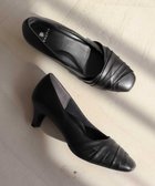 【リーガル フットコミュニティ/REGAL FOOT COMMUNITY】の【ビューフィット】A11Y ドレープデザインパンプス ブラック|ID: prp329100004676981 ipo3291000000033791560