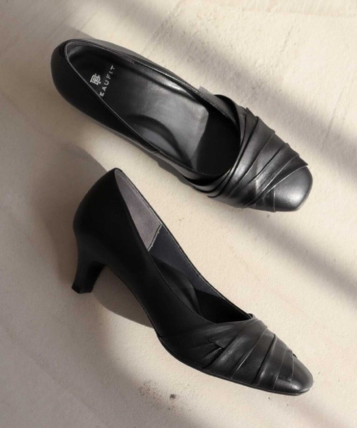 【リーガル フットコミュニティ/REGAL FOOT COMMUNITY】の【ビューフィット】A11Y ドレープデザインパンプス インテリア・キッズ・メンズ・レディースファッション・服の通販 founy(ファニー) https://founy.com/ ファッション Fashion レディースファッション Fashion for Women シューズ Shoes, Footwear スクエア Square, Square Shape フィット Fit, Slim Fit ベーシック Basic, Essential 日本製 Made In Japan |ID: prp329100004676981 ipo3291000000034264431