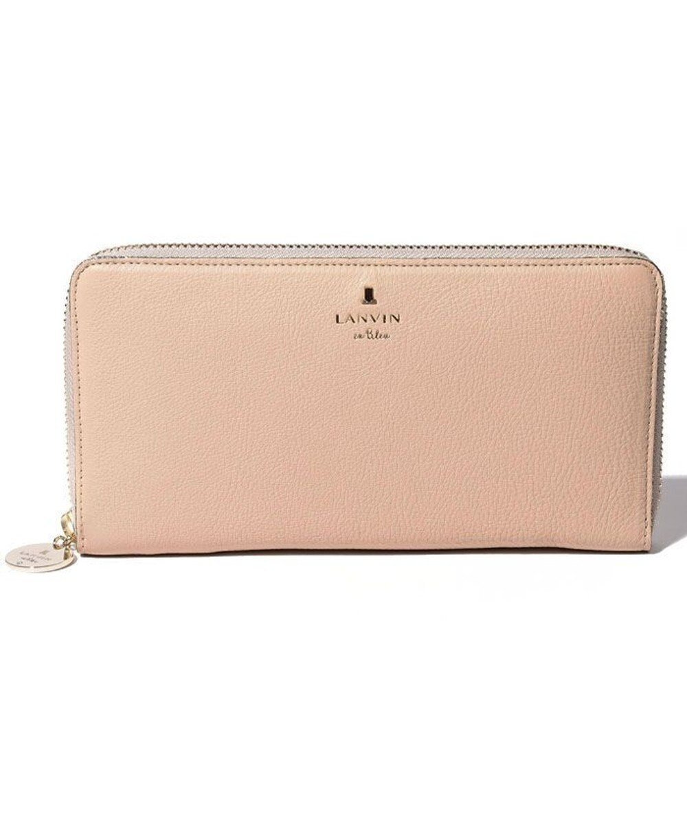 【ランバン オン ブルー/LANVIN en Bleu】のメラニーラウンドファスナー長財布 インテリア・キッズ・メンズ・レディースファッション・服の通販 founy(ファニー) ファッション Fashion レディースファッション Fashion for Women ミニ財布・二つ折り財布 Wallets & Card Cases インナー Innerwear ガーリー Girly, Feminine Style グリッター Glitter, Sparkle シンプル Simple, Minimal ドット Polka Dot, Dot Pattern 財布 Wallet, Purse ピンクベージュ|ID: prp329100004676982 ipo3291000000034264457