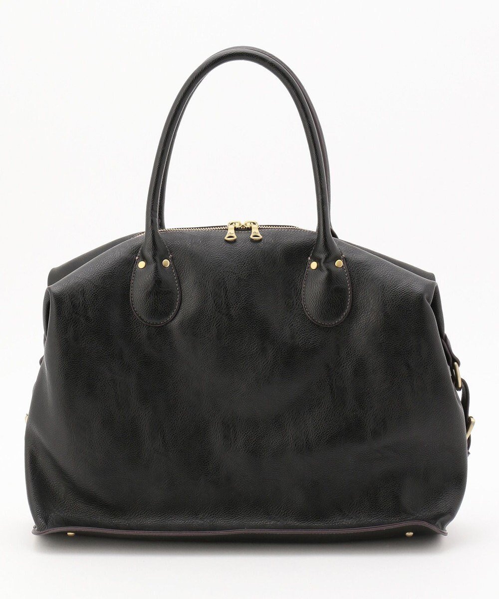 【アンビリオン/UNBILLION】のOtias シュリンクタイプ合皮タウンボストンバッグ インテリア・キッズ・メンズ・レディースファッション・服の通販 founy(ファニー) ファッション Fashion レディースファッション Fashion for Women バッグ Bags アンティーク Antique-Inspired 春 Spring コンパクト Compact, Small Size シンプル Simple, Minimal スポーツ Sports, Activewear ダブル Double, Double-Breasted トラベル Travel, Travel Gear バランス Balance, Style Balance ボストンバッグ Boston Bag, Retro Bag ポケット Pocket, Pocket Detail おすすめ Recommended / Our Picks ゴルフ Golf ブラック|ID: prp329100004676985 ipo3291000000034220867