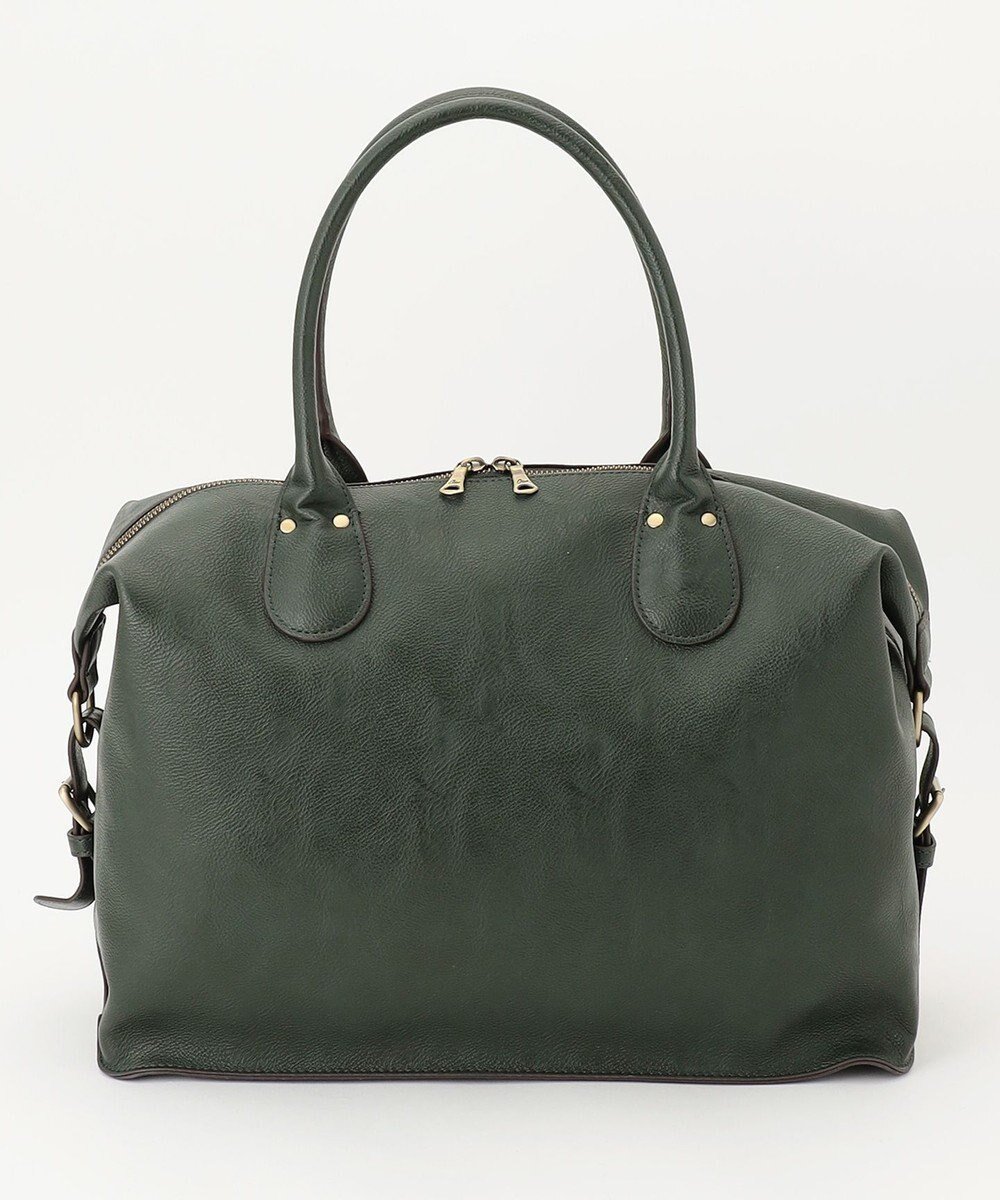 【アンビリオン/UNBILLION】のOtias シュリンクタイプ合皮タウンボストンバッグ インテリア・キッズ・メンズ・レディースファッション・服の通販 founy(ファニー) ファッション Fashion レディースファッション Fashion for Women バッグ Bags アンティーク Antique-Inspired 春 Spring コンパクト Compact, Small Size シンプル Simple, Minimal スポーツ Sports, Activewear ダブル Double, Double-Breasted トラベル Travel, Travel Gear バランス Balance, Style Balance ボストンバッグ Boston Bag, Retro Bag ポケット Pocket, Pocket Detail おすすめ Recommended / Our Picks ゴルフ Golf ダークグリーン|ID: prp329100004676985 ipo3291000000034220870