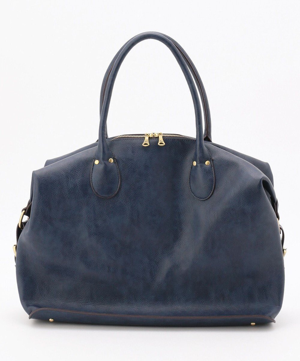 【アンビリオン/UNBILLION】のOtias シュリンクタイプ合皮タウンボストンバッグ インテリア・キッズ・メンズ・レディースファッション・服の通販 founy(ファニー) ファッション Fashion レディースファッション Fashion for Women バッグ Bags アンティーク Antique-Inspired 春 Spring コンパクト Compact, Small Size シンプル Simple, Minimal スポーツ Sports, Activewear ダブル Double, Double-Breasted トラベル Travel, Travel Gear バランス Balance, Style Balance ボストンバッグ Boston Bag, Retro Bag ポケット Pocket, Pocket Detail おすすめ Recommended / Our Picks ゴルフ Golf ネイビー|ID: prp329100004676985 ipo3291000000034220876