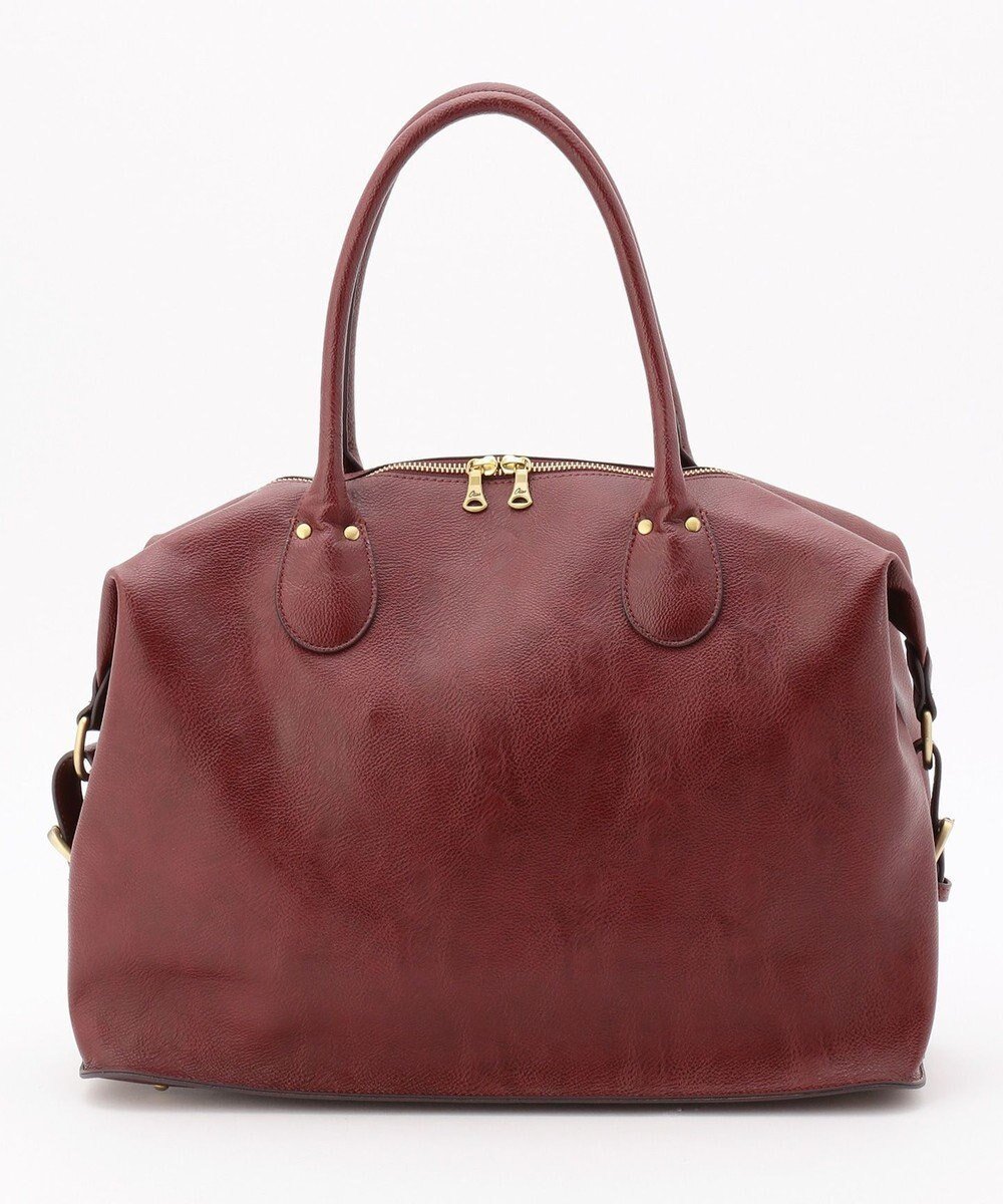 【アンビリオン/UNBILLION】のOtias シュリンクタイプ合皮タウンボストンバッグ インテリア・キッズ・メンズ・レディースファッション・服の通販 founy(ファニー) ファッション Fashion レディースファッション Fashion for Women バッグ Bags アンティーク Antique-Inspired 春 Spring コンパクト Compact, Small Size シンプル Simple, Minimal スポーツ Sports, Activewear ダブル Double, Double-Breasted トラベル Travel, Travel Gear バランス Balance, Style Balance ボストンバッグ Boston Bag, Retro Bag ポケット Pocket, Pocket Detail おすすめ Recommended / Our Picks ゴルフ Golf ワイン|ID: prp329100004676985 ipo3291000000034220879