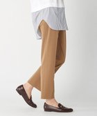 【ジェイ プレス/J.PRESS】の【洗える】T/Rアルガンシルク クロップドパンツ キャメル系|ID: prp329100004676994 ipo3291000000033791631