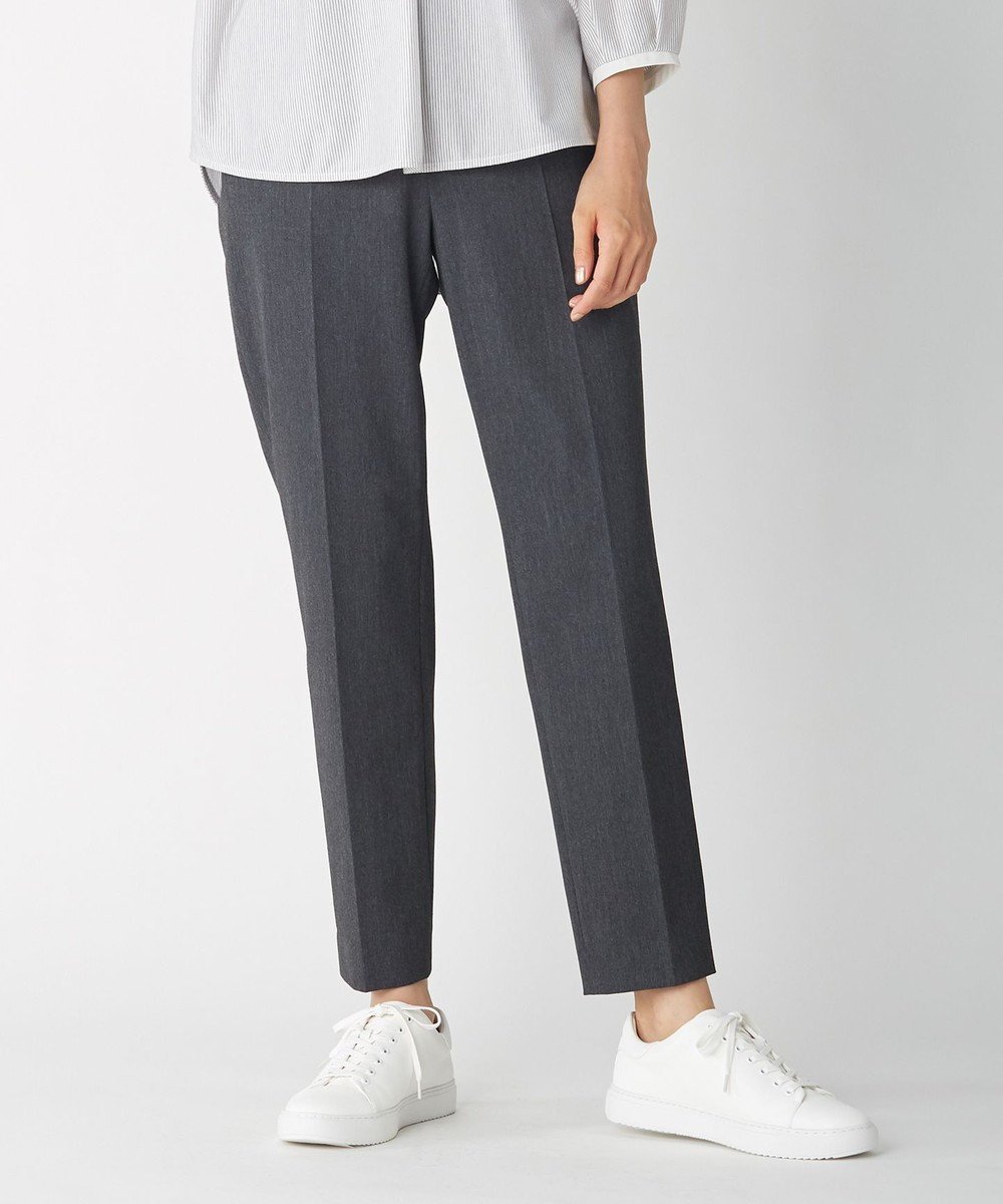 【ジェイ プレス/J.PRESS】の【洗える】T/Rアルガンシルク クロップドパンツ 人気、トレンドファッション・服の通販 founy(ファニー) 　ファッション　Fashion　レディースファッション　Fashion for Women　パンツ　Pants & Trousers　ストレッチ　Stretch, Stretchy Fabric　センター　Center, Center Line　洗える　Machine Washable　A/W・秋冬　Autumn/Winter　 other-1|ID: prp329100004676994 ipo3291000000034266324