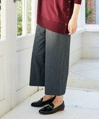【ジェイ プレス/J.PRESS】の【洗える】T/Rアルガンシルク ワイド パンツ グレー系|ID: prp329100004677002 ipo3291000000034266424