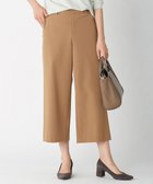 【ジェイ プレス/J.PRESS】の【洗える】T/Rアルガンシルク ワイド パンツ キャメル系|ID: prp329100004677002 ipo3291000000034266426