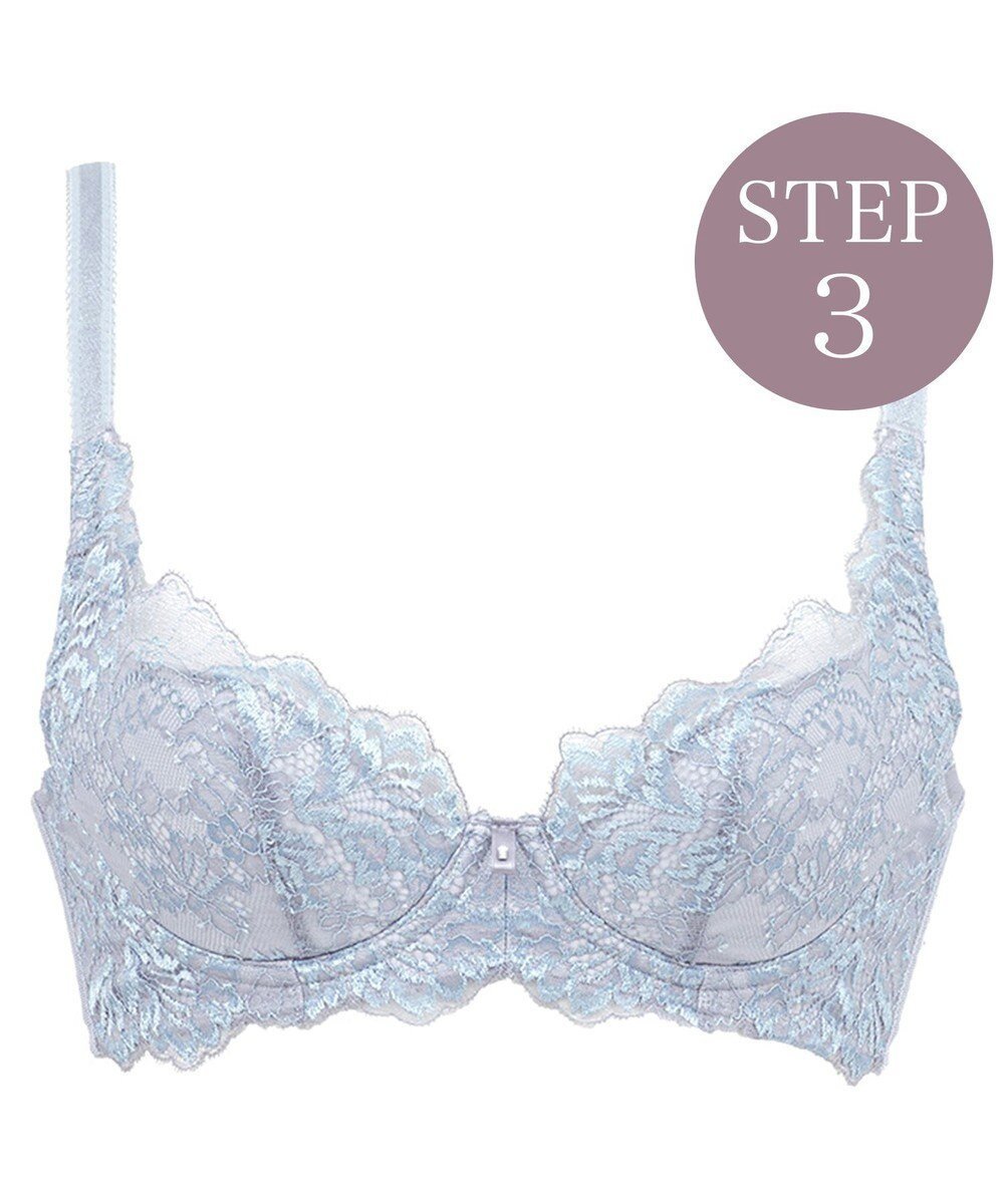 【ブラデリス ニューヨーク/BRADELIS New York】の【BRADELIS New York / 育乳STEP3 持ち上げる】 ヴィオラブラ インテリア・キッズ・メンズ・レディースファッション・服の通販 founy(ファニー) 　ファッション　Fashion　レディースファッション　Fashion for Women　アンダー　Underwear Essentials　デコルテ　Décolleté, Neckline　ブラジャー　Bra, Lingerie　モチーフ　Motif, Design Theme　ラップ　Wrap, Wrap Design　ランジェリー　Lingerie, Intimate Wear　レース　Lace, Lace Fabric　ワイヤー　Wire, Wired Bra　おすすめ　Recommended / Our Picks　エレガント 上品　Elegant　ブルー|ID: prp329100004677003 ipo3291000000035492760