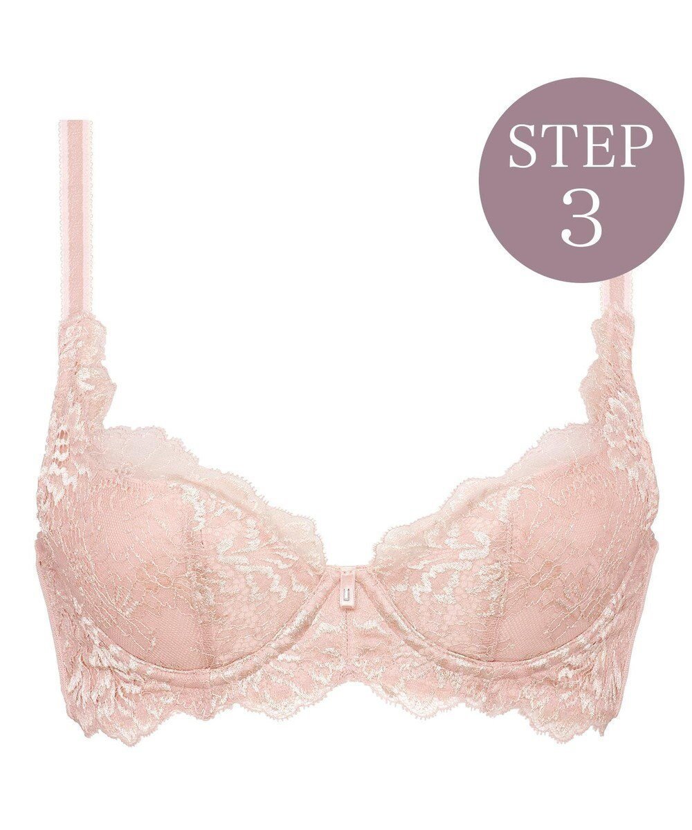 【ブラデリス ニューヨーク/BRADELIS New York】の【BRADELIS New York / 育乳STEP3 持ち上げる】 ヴィオラブラ インテリア・キッズ・メンズ・レディースファッション・服の通販 founy(ファニー) 　ファッション　Fashion　レディースファッション　Fashion for Women　アンダー　Underwear Essentials　デコルテ　Décolleté, Neckline　ブラジャー　Bra, Lingerie　モチーフ　Motif, Design Theme　ラップ　Wrap, Wrap Design　ランジェリー　Lingerie, Intimate Wear　レース　Lace, Lace Fabric　ワイヤー　Wire, Wired Bra　おすすめ　Recommended / Our Picks　エレガント 上品　Elegant　ピンク|ID: prp329100004677003 ipo3291000000035492767