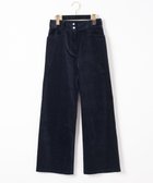 【グレース コンチネンタル/GRACE CONTINENTAL】のコーデュロイパンツ ネイビー|ID: prp329100004677005 ipo3291000000033791674