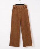 【グレース コンチネンタル/GRACE CONTINENTAL】のコーデュロイパンツ ブラウン|ID: prp329100004677005 ipo3291000000034266469