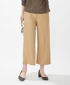 【ジェイ プレス/J.PRESS】の【洗える】TRシャークスキン ワイドパンツ キャメル系|ID: prp329100004677018 ipo3291000000033791723