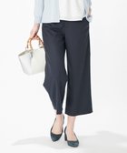 【ジェイ プレス/J.PRESS】の【洗える】TRシャークスキン ワイドパンツ ネイビー系|ID: prp329100004677018 ipo3291000000034266583