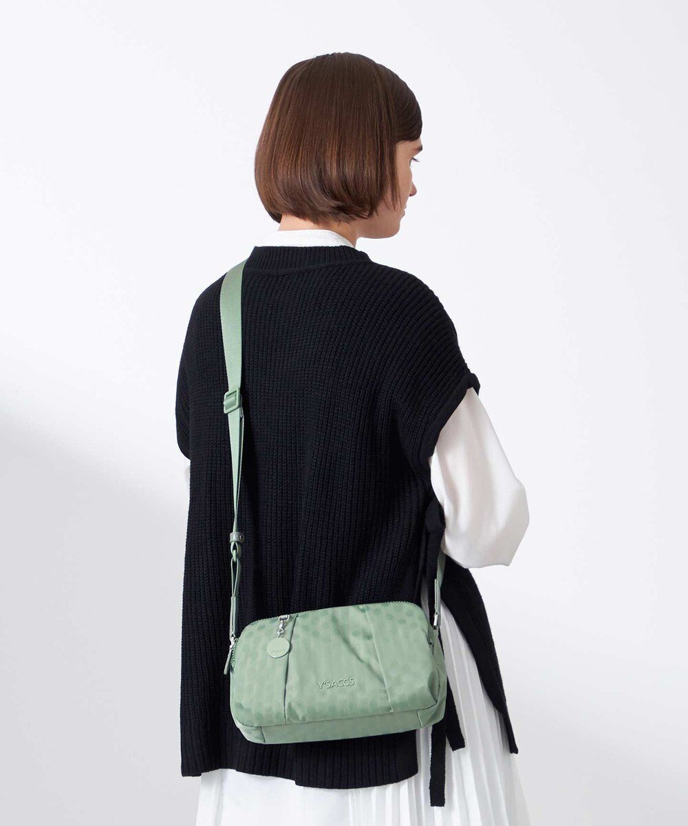 【イザック/Y'SACCS】のPolka Dots ポシェット インテリア・キッズ・メンズ・レディースファッション・服の通販 founy(ファニー) 　ファッション　Fashion　レディースファッション　Fashion for Women　エナメル　Patent Leather　コンビ　Combo, Combination Style　ドット　Polka Dot, Dot Pattern　ポケット　Pocket, Pocket Detail　ポシェット　Pochette, Mini Bag　リップ　Lip, Lip Motif　エレガント 上品　Elegant　ライトグリーン|ID: prp329100004677020 ipo3291000000033791731