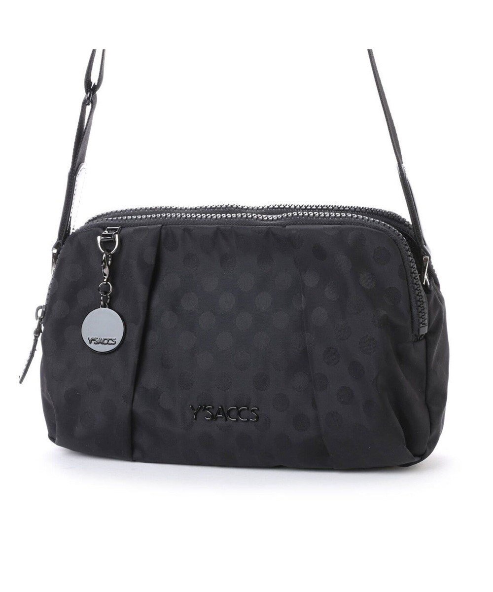 【イザック/Y'SACCS】のPolka Dots ポシェット インテリア・キッズ・メンズ・レディースファッション・服の通販 founy(ファニー) 　ファッション　Fashion　レディースファッション　Fashion for Women　エナメル　Patent Leather　コンビ　Combo, Combination Style　ドット　Polka Dot, Dot Pattern　ポケット　Pocket, Pocket Detail　ポシェット　Pochette, Mini Bag　リップ　Lip, Lip Motif　エレガント 上品　Elegant　ブラック|ID: prp329100004677020 ipo3291000000033791736