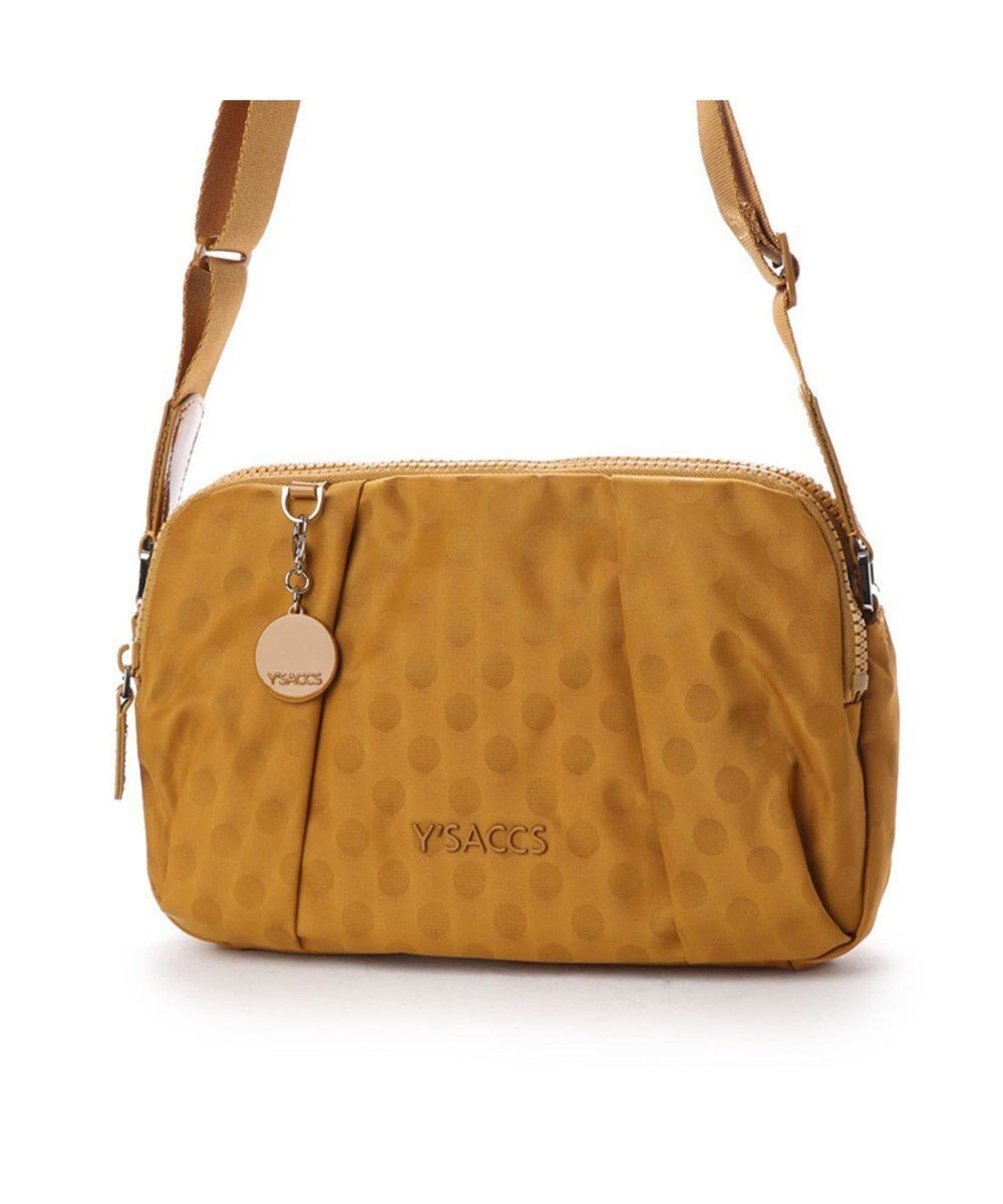 【イザック/Y'SACCS】のPolka Dots ポシェット インテリア・キッズ・メンズ・レディースファッション・服の通販 founy(ファニー) 　ファッション　Fashion　レディースファッション　Fashion for Women　エナメル　Patent Leather　コンビ　Combo, Combination Style　ドット　Polka Dot, Dot Pattern　ポケット　Pocket, Pocket Detail　ポシェット　Pochette, Mini Bag　リップ　Lip, Lip Motif　エレガント 上品　Elegant　イエロー|ID: prp329100004677020 ipo3291000000033791740