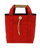 【プラスリング/+RING】の傘生地を使用した撥水ミニトートバッグ SSL RED SR254 赤|ID: prp329100004677048 ipo3291000000034265326