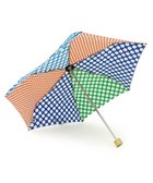 【プラスリング/+RING】の【コンパクト】レディース向け プラスリング 雨傘 簡単開閉式折傘 50cm MLT T548 マルチカラー|ID: prp329100004677052 ipo3291000000034265375