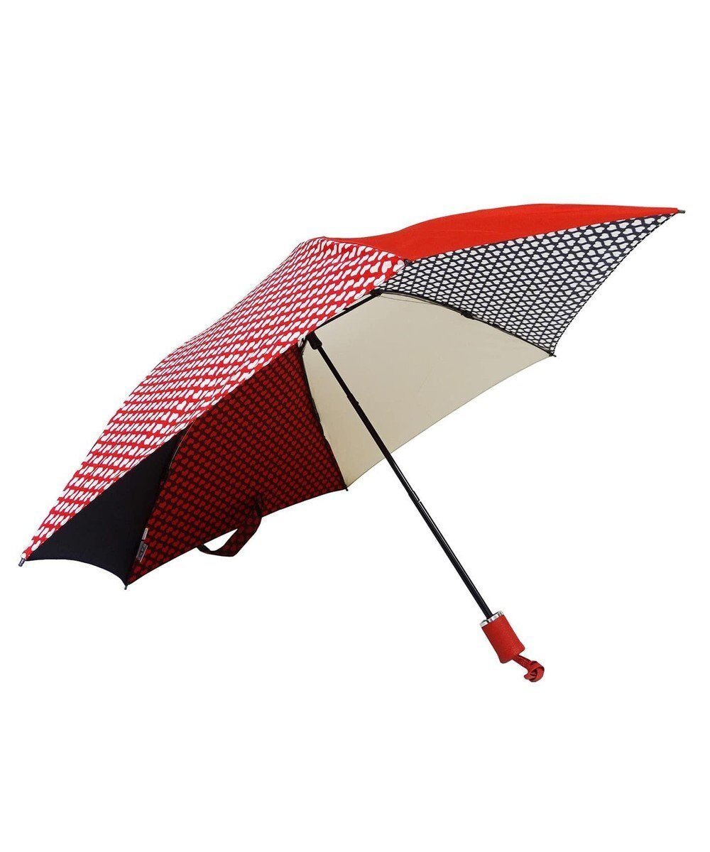 【プラスリング/+RING】のレディース向け プラスリング 簡単開閉式折傘55cm MLT-Heart T731 人気、トレンドファッション・服の通販 founy(ファニー) ファッション Fashion レディースファッション Fashion for Women レイングッズ・傘・晴雨兼用傘 Umbrellas & Rain Gear ラップ Wrap, Wrap Design 傘 Umbrella, Parasol other-1|ID: prp329100004677056 ipo3291000000034265406