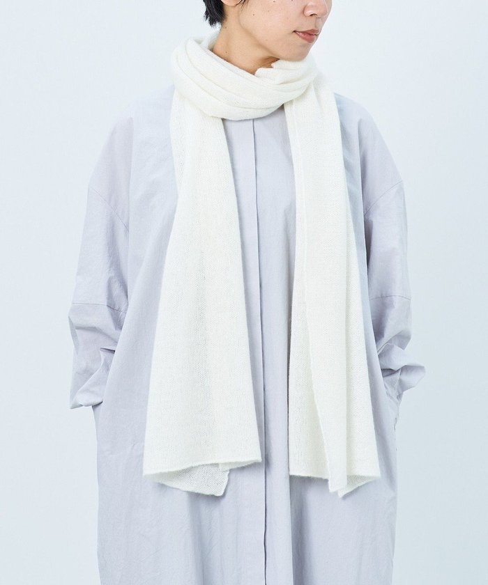 【アンドウール/AND WOOL】の〈上質な素材と手仕事から生まれた優しいニット〉カシミヤ100%の細巾ストール / マフラー インテリア・キッズ・メンズ・レディースファッション・服の通販 founy(ファニー) https://founy.com/ ファッション Fashion レディースファッション Fashion for Women ストール Soft & Warm Scarves マフラー・スヌード / 冬小物の定番 Scarves & Mufflers キャンバス Canvas, Canvas Fabric ショール Shawl, Wrap ストール Stole, Wrap 手編み Hand-Knitted, Handmade Knit ベーシック Basic, Essential マフラー Scarf, Muffler A/W・秋冬 Autumn/Winter S/S・春夏 SS, Spring/Summer, Warm Season 夏 Summer ギフト プレゼント Gift / Present |ID: prp329100004677072 ipo3291000000035767359