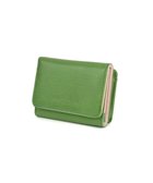 【ツモリチサト キャリー/tsumori chisato CARRY】のトリロジー 三つ折り ミニ財布 イタリアンレザー 日本製 人気、トレンドファッション・服の通販 founy(ファニー) ファッション Fashion レディースファッション Fashion for Women ミニ財布・二つ折り財布 Wallets & Card Cases シンプル Simple, Minimal 日本製 Made In Japan 財布 Wallet, Purse thumbnail グリーン|ID: prp329100004677124 ipo3291000000034267661