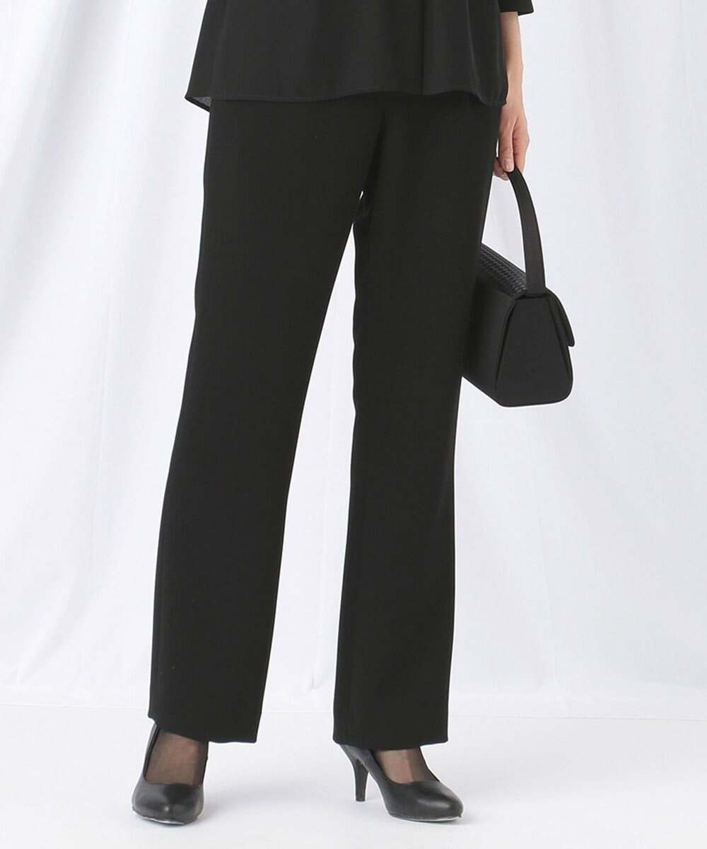 【自由区 FORMAL/JIYU-KU FORMAL】の【セットアップ対応】NOIE15平二重 パンツ インテリア・キッズ・メンズ・レディースファッション・服の通販 founy(ファニー) ファッション Fashion レディースファッション Fashion for Women セットアップ Matching Sets レディースパンツ・ボトムス Pants & Trousers / Bottoms ジャケット Jacket, Outerwear ストレッチ Stretch, Stretchy Fabric ストレート Straight, Straight Cut スーツ Suit, Formalwear セットアップ Set-Up, Coordinated Outfit ポケット Pocket, Pocket Detail 夏 Summer S/S・春夏 SS, Spring/Summer, Warm Season A/W・秋冬 Autumn/Winter ブラック系|ID: prp329100004677126 ipo3291000000034267700