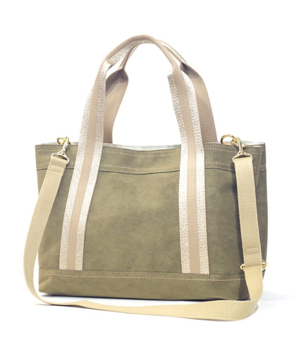 【レガロフェリーチェ/Regalo Felice】の【ショルダー付 / ドラマ使用商品 / 使い方色々】2層トート / REGALO インテリア・キッズ・メンズ・レディースファッション・服の通販 founy(ファニー) 　ファッション　Fashion　レディースファッション　Fashion for Women　バッグ　Bags　ショルダー　Shoulder, Shoulder Strap　人気　Popular, Best Seller　ポケット　Pocket, Pocket Detail　カーキ|ID: prp329100004677136 ipo3291000000034267623