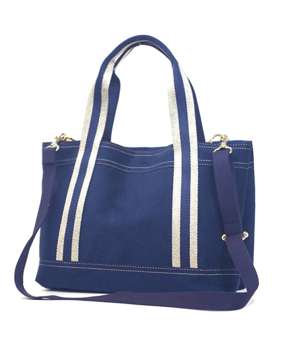 【レガロフェリーチェ/Regalo Felice】の【ショルダー付 / ドラマ使用商品 / 使い方色々】2層トート / REGALO インテリア・キッズ・メンズ・レディースファッション・服の通販 founy(ファニー) 　ファッション　Fashion　レディースファッション　Fashion for Women　バッグ　Bags　ショルダー　Shoulder, Shoulder Strap　人気　Popular, Best Seller　ポケット　Pocket, Pocket Detail　ネイビー|ID: prp329100004677136 ipo3291000000034267626
