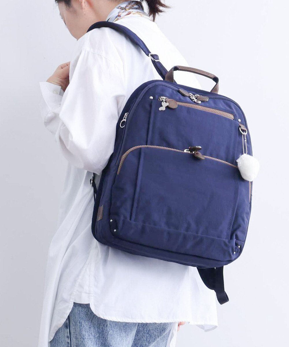 【エースバッグズアンドラゲッジ/ACE BAGS & LUGGAGE】のKanana project PJ8-3rd リュックサック フリーウェイバッグ 中 62102 A4サイズ カナナ プロジェクト インテリア・キッズ・メンズ・レディースファッション・服の通販 founy(ファニー) 　ファッション　Fashion　レディースファッション　Fashion for Women　バッグ　Bags　クッション　Cushion, Throw Pillow　傘　Umbrella, Parasol　軽量　Lightweight, Ultra Light　シンプル　Simple, Minimal　スタイリッシュ　Stylish, Fashionable　パール　Pearl, Pearl Accent　フィット　Fit, Slim Fit　フロント　Front, Front Design　ポケット　Pocket, Pocket Detail　メッシュ　Mesh, Net Fabric　リュック　Backpack, Rucksack　再入荷　Restock / Back in Stock　旅行　Travel　スーツケース キャリーケース　Suitcase / Carry Case　エレガント 上品　Elegant　ネイビー|ID: prp329100004677166 ipo3291000000034267854